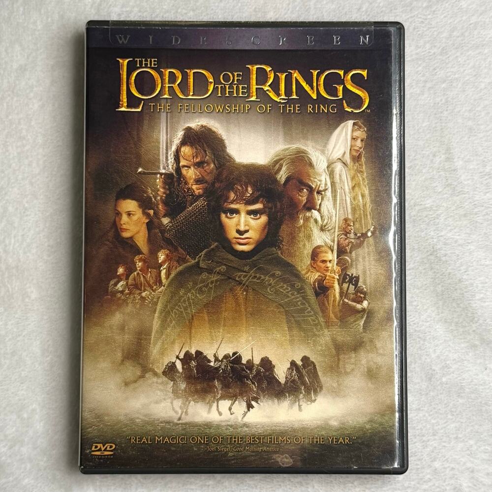Lord of the Rings Fellowship of the Ring (2001) DVD‎ 2-Disc Widescreen Edition